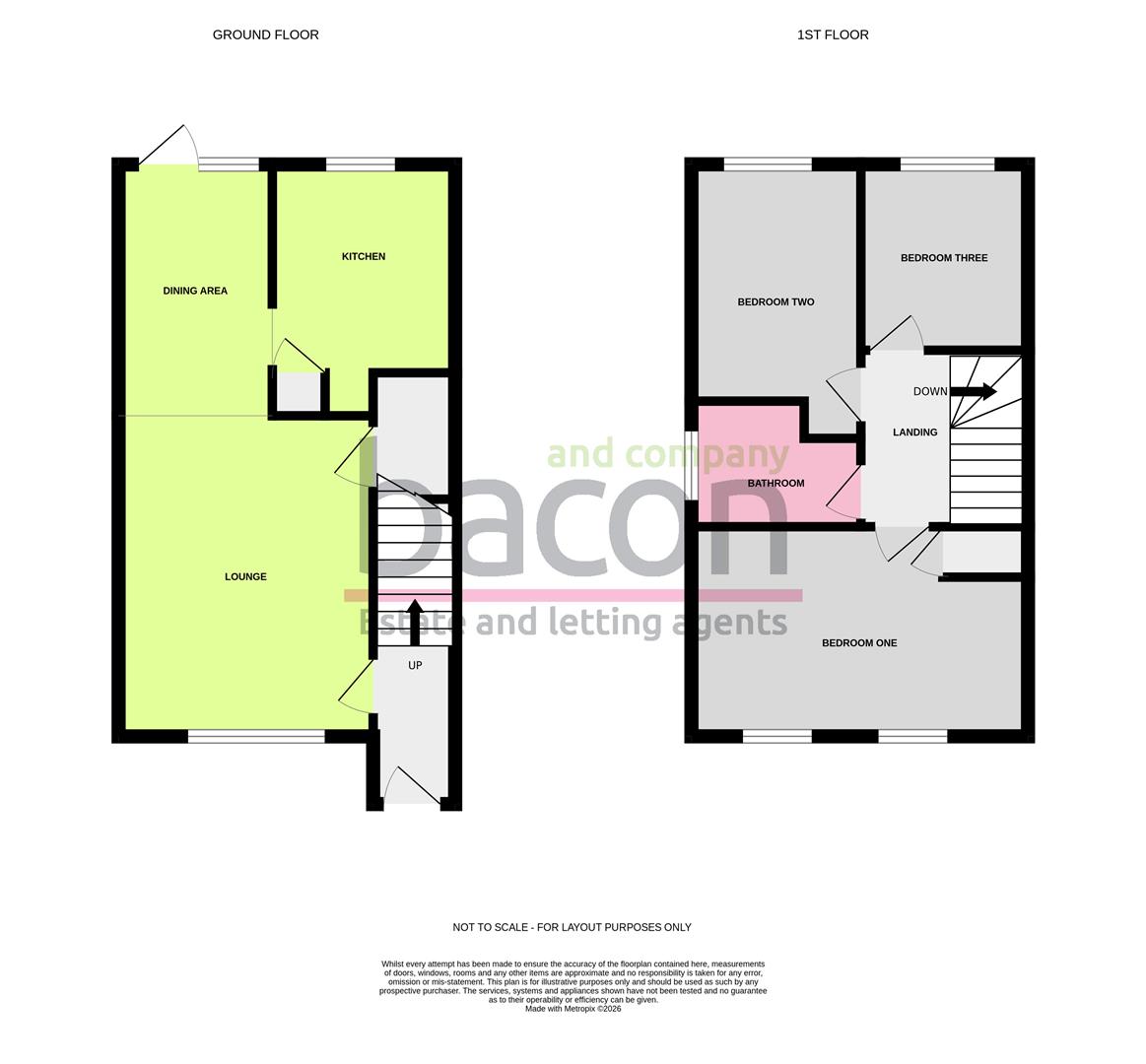 Floor Plan | House - End Terrace | Edmonton Road, Worthing | For Sale